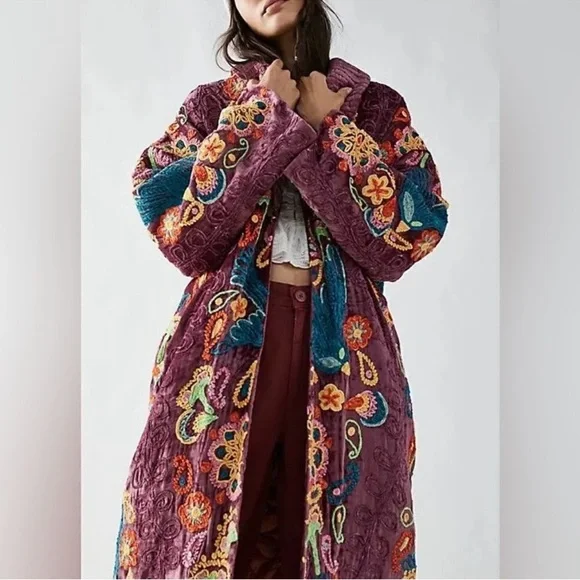 Free People Garden Of Eden Duster - Picture 1 of 15